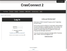 Tablet Screenshot of crasconnect2.com